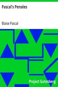 Pascal's Pensées — Blaise Pascal