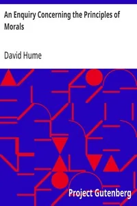 An Enquiry Concerning the Principles of Morals — David Hume