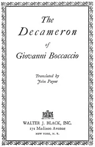 The Decameron of Giovanni Boccaccio — Giovanni Boccaccio