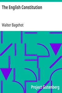 The English Constitution — Walter Bagehot