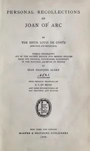 Personal Recollections of Joan of Arc — Volume 1 — Mark Twain