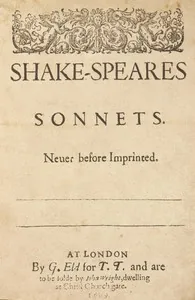 Shakespeare's Sonnets — William Shakespeare