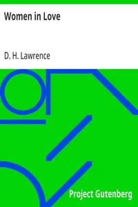 Women in Love — D. H. Lawrence