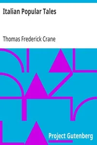 Italian Popular Tales — Thomas Frederick Crane