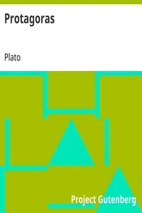 Protagoras — Plato