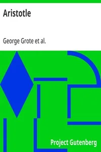 Aristotle — George Grote