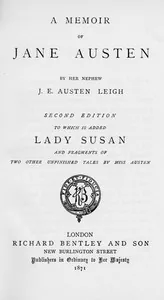 Memoir of Jane Austen — James Edward Austen-Leigh