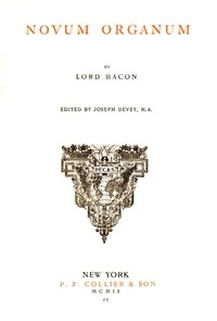 Novum organum — Francis Bacon