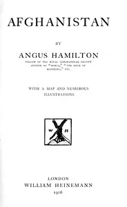 Afghanistan — A. Hamilton