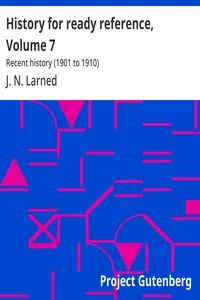 History for ready reference, Volume 7 — J. N. Larned