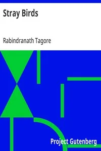 Stray Birds — Rabindranath Tagore