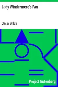 Lady Windermere's Fan — Oscar Wilde