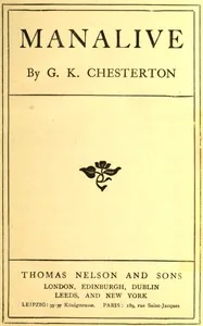 Manalive — G. K. Chesterton