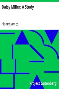 Daisy Miller: A Study — Henry James