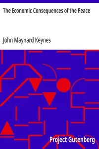 The Economic Consequences of the Peace — John Maynard Keynes