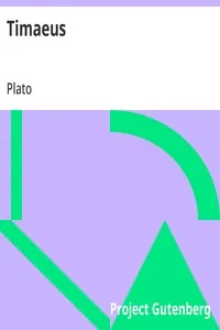 Timaeus — Plato