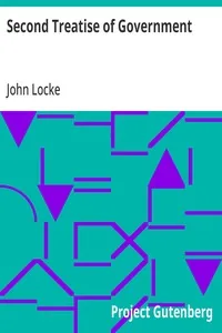 Second Treatise of Government — John Locke