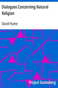 Dialogues Concerning Natural Religion — David Hume