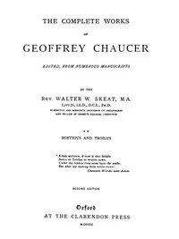 Chaucer's Works, Volume 2 — Boethius and Troilus — Geoffrey Chaucer